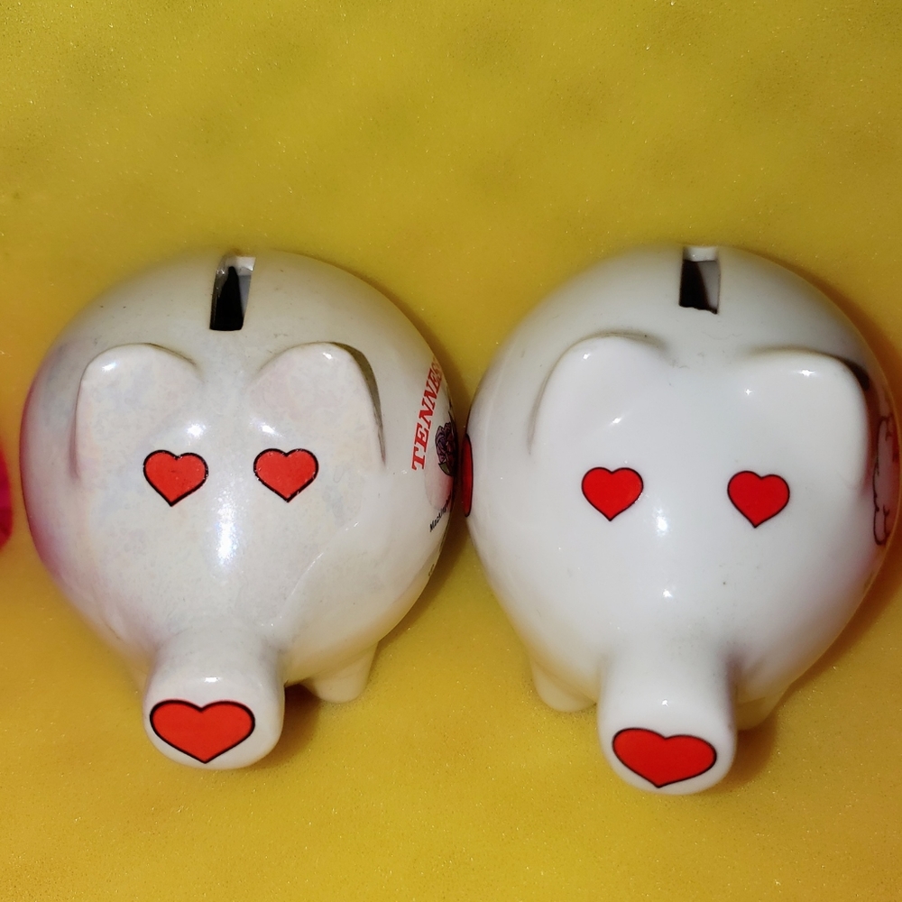 2 Collectors piggy banks